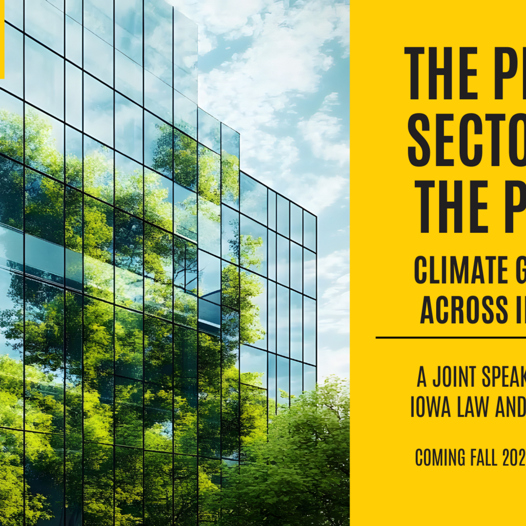 The Private Sector and the Planet: Environmental Governance Across Industries promotional image